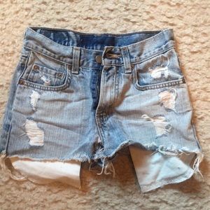 Levi’s vintage cut off shorts